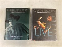 (2) Garth Brooks Books The Anthology Part I & III
