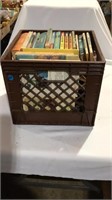 Crate of books