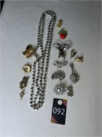 Brooches, Pins & Misc