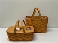 2 Longaberger Baskets