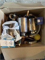 Box of Vintage Kitchen Items