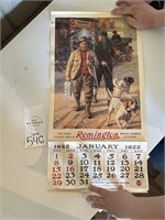 Vintage 1989 Calendar (1922 reproduction)