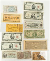 Coin Odd Lot of Items-Most Value-1963 Unc $2 Notes