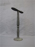 Antique Solid Brass Cobbler Shoe Stand