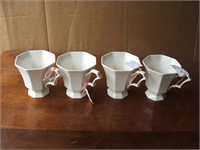 Set of (4) Nikko Porcelain Cups