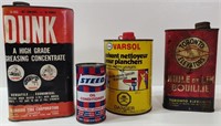 4 Vintage Cans