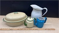 Quantity of Enamelware. NO SHIPPING