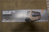 NEW DELUXE GOLF CAR ENCLOSURE W/ STORAGE BAG