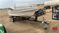 Anchor 14' Boat and 1978 Trailer