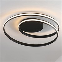 Black Led Ceiling Lamp 45/54W Dimming Ring Led Cei