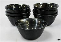 Black Bowl Set