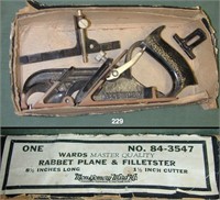 Montgomery Ward No. 84-3547 rabbet plane