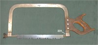 L.S. Starrett deep throat hack saw