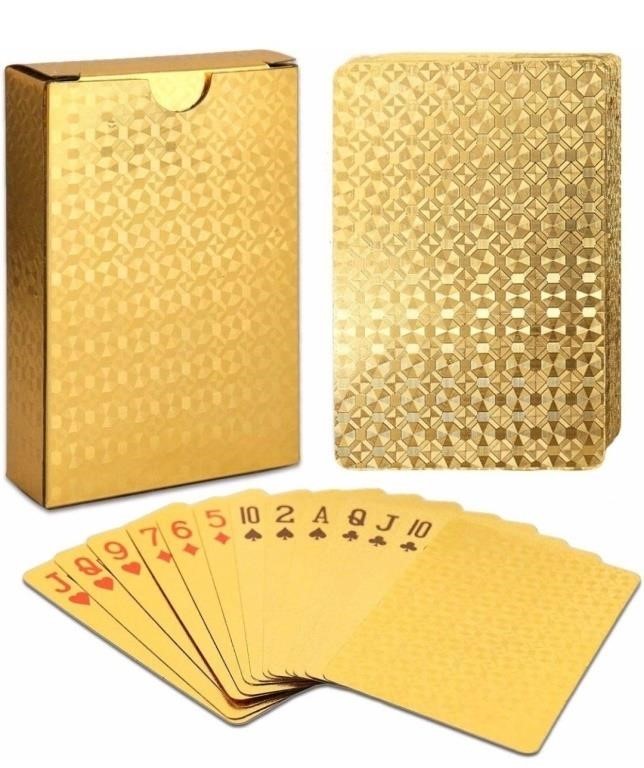 3 boxes EAY Playing Cards Luxury Waterproof 24K