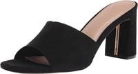 (N) The Drop Women's Pattie High Block-Heeled Mule