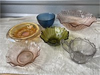 Pink Depression Glass and more