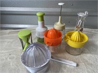Assortment of Juicers and Choppers