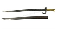 Pre-wwi French Model 1866 Chassepot Yataghan Sword