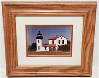 Framed Admiralty Head Lighthouse, WA Photo