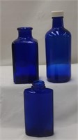 Cobalt Blue Bottlea Incl. "Bourjois"