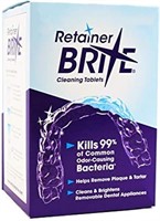 Retainer Brite Cleaning Tablets - 120 Tablets (New