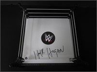 HULK HOGAN SIGNED WWE TOY RING COA