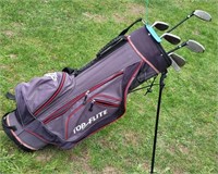 WL 7pc golf clubs top flight 3 drivers 3 irons 8/9