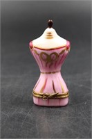 LIMOGES MINIATURE LADY BUST FRANCE