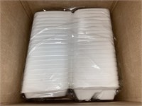 Partial Case of Styrofoam Food Containers