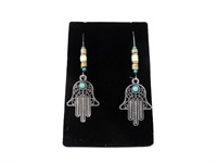 Native American Style Turquoise Women's Earrings
