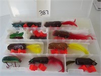 Box Of Handmade Fishing Lures-11