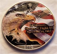 2002 Painted Silver Dollar
