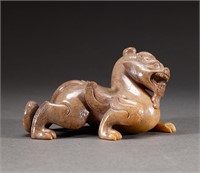 Ming Dynasty before Hotan jade beast