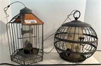 3 pcs Two Bird Feeders and a