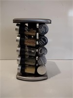 Stainless Steel Spinning Spice Rack