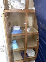 Towels in Cabinet