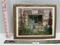 "Clear Window" Print by Evelyn Steinkuhl 9x11