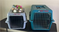 Pair of Pet Taxis and Cat Toys