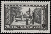 Monaco stamps #110-130 Mint LH VF pristine CV $572