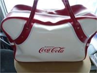 Vintage grand sac de voyage coca cola de