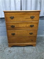 MAPLE 4 DRAWER DRESSER