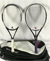 Two Professional Tennis Rackets