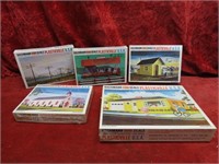 Bachmann O27 scale plasticville USA buildings.