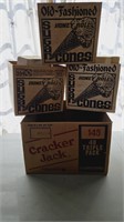 Cracker Jack Box and Old Fashioned Honey Roll