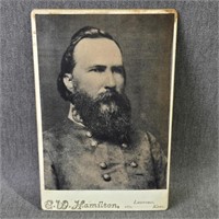 Antique Photo of General James Longstreet "Old War