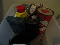 Old tin can lot