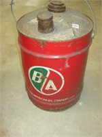 B A Oil Can (Five Imperial Gallons)