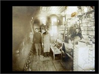 EARLY 1900'S FARGO, ND. HARNESS SHOP INTERIOR
