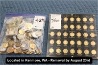 LOT, ASSORTED TOKENS, MEDALLIONS & COLLECTABLES