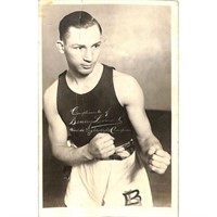 Circa 1910 Benny Leonard Boxing Real Photo Pc